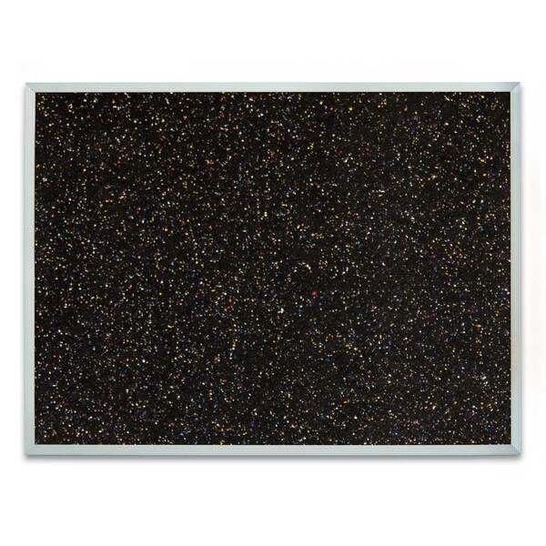 Sliding Door Indoor Enclosed Corkboard, 9